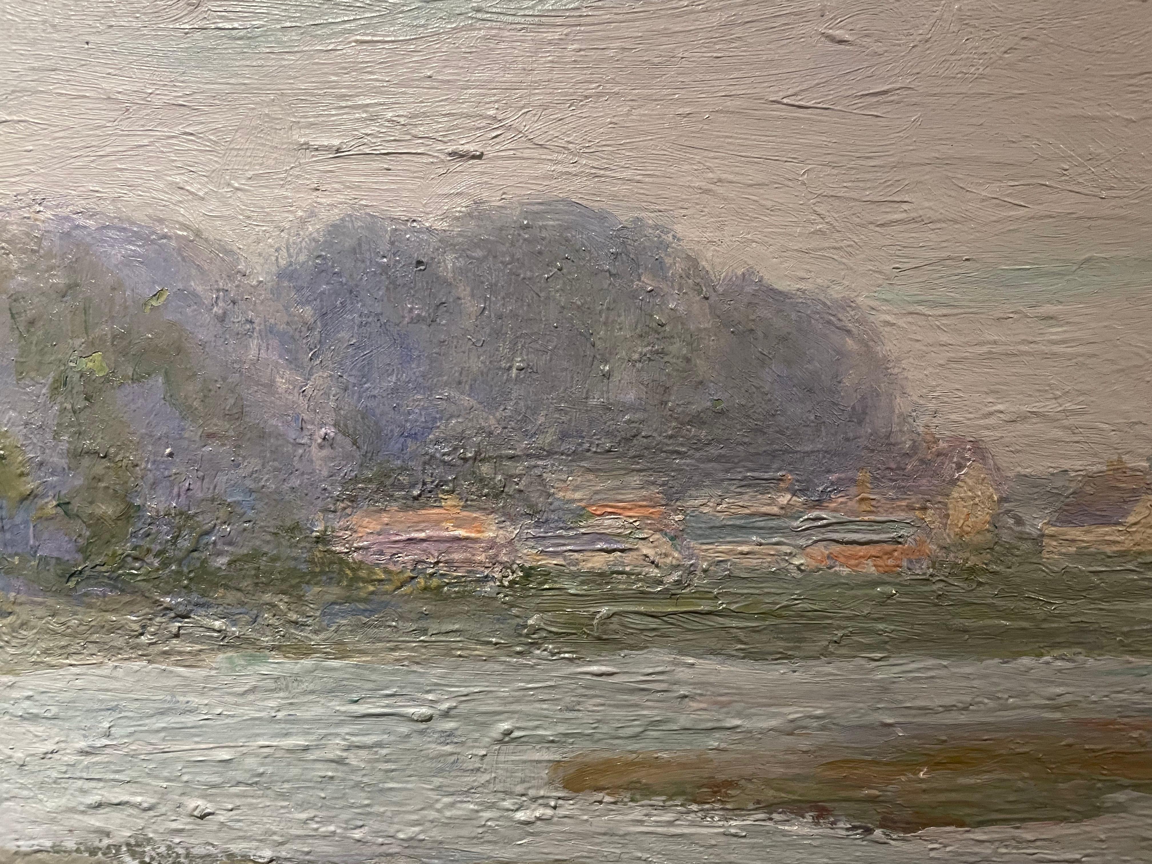 Saltmarshes, Cape Cod-Landschaft, Cape Cod-Landschaft, New Yorker weibliche Künstlerin, frühes 20. Jahrhundert im Angebot 3