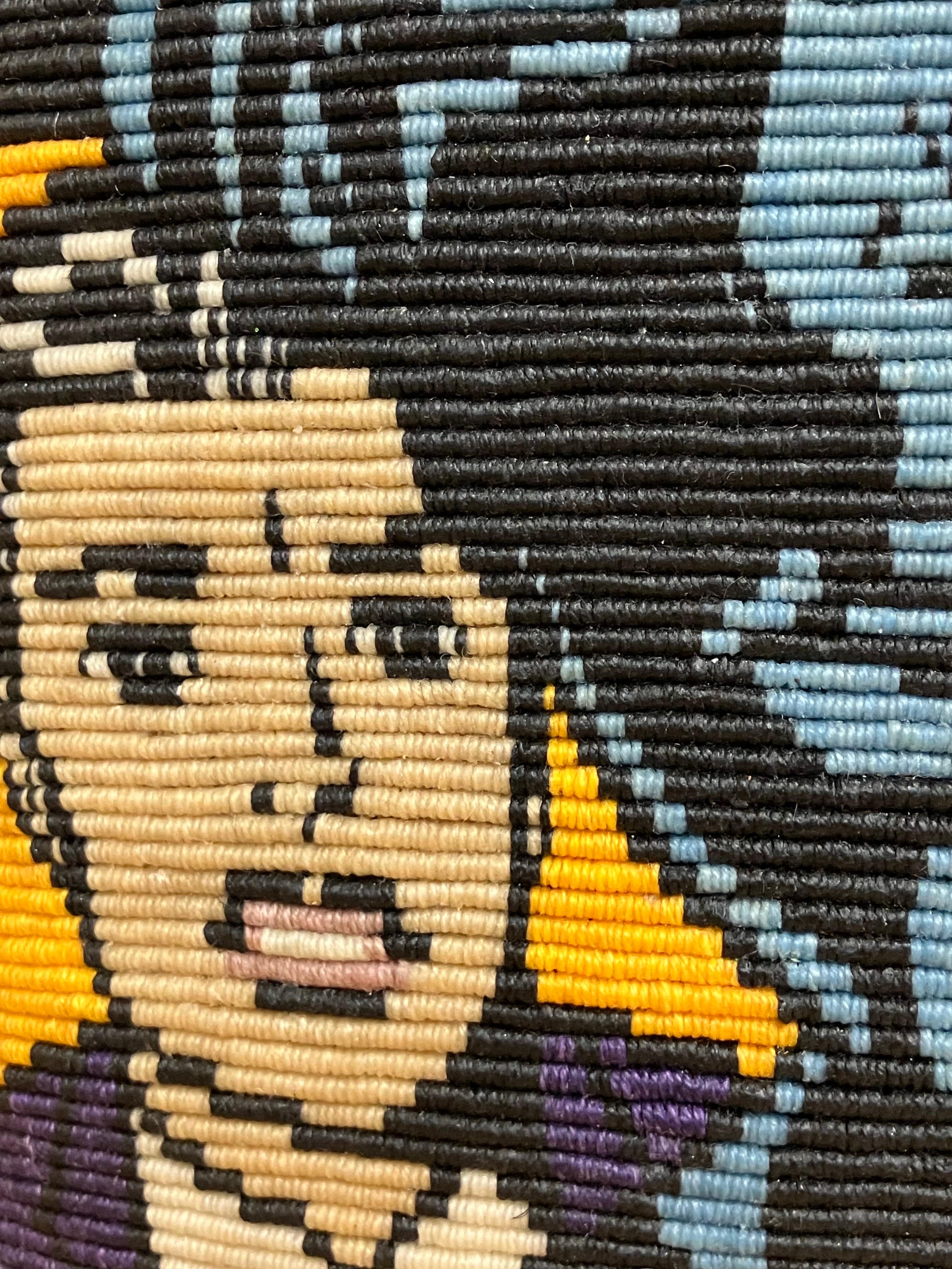 Théière / Tension de Lichtenstein, Kate Anderson, 2004, lin ciré noué et acier en vente 10