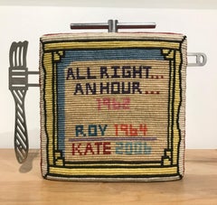 Teiera Lichtenstein / Tensione, Kate Anderson, 2004, Lino cerato annodato, Steele