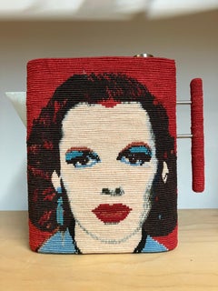 Liza/Judy, Kate Anderson, 2019, Knotted Waxed Linen, Stainless Steel, Warhol