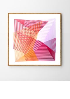 Close Connection # 7 by Kate Banazi - abstract geometric print 