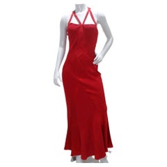 Kate Bosworth's - Robe de soirée Christian Dior par John Galliano, coupe en biais, automne-hiver 2004