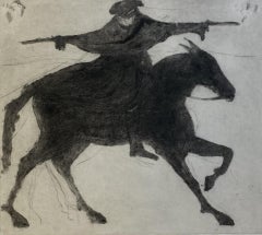 Dick Turpin on his Way to York, original, contemporary art, print