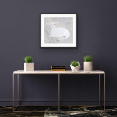 Mae West in a Furry Sled, Original art print, Kate Boxer