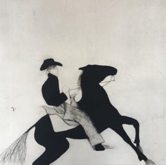 Cowboy, Kate Boxer, original print