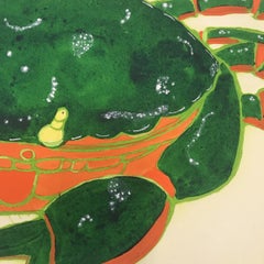 Crab, original print, Kate Boxer