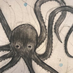 Octopus, Kate Boxer, original print