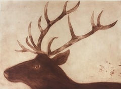 Stag, Kate Boxer, lámina original