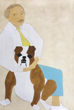 Tennessee Williams and Mr Moon & The Infanta and Tiaga, diptych, original print