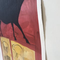 «A todos los cerdos que me he comido», Kate Boxer, lámina original