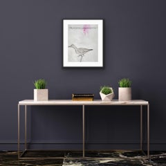 Pájaro Yogur, impresión original, Kate Boxer