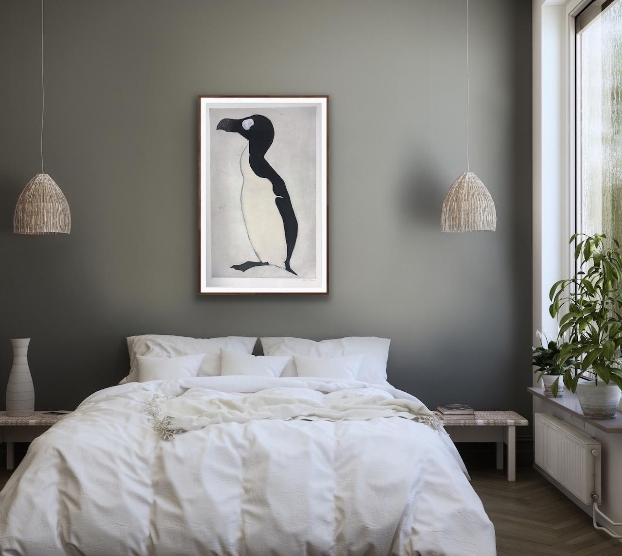 Great Auk, Animal, Bird, Penguin, Black, White For Sale 4