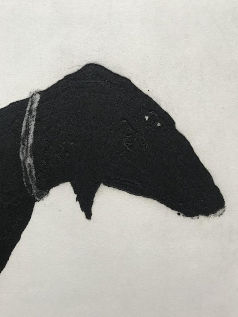Kate Boxer, Black Dog, Contemporary Art, Dog Art, Limited Edition Print ...