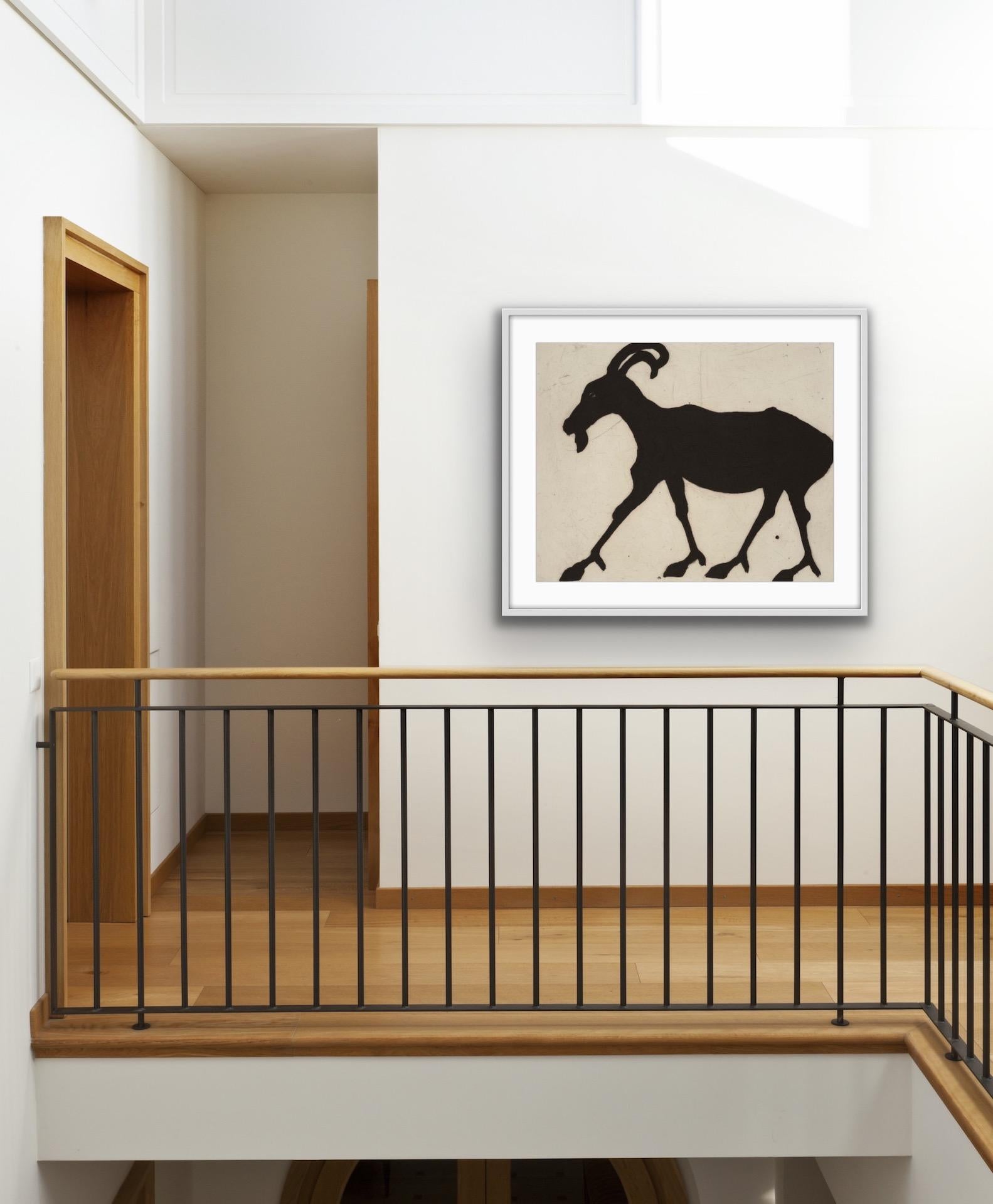Kate Boxer, Goat, Contemporary Art, Limited Edition Print, Animal Art 7