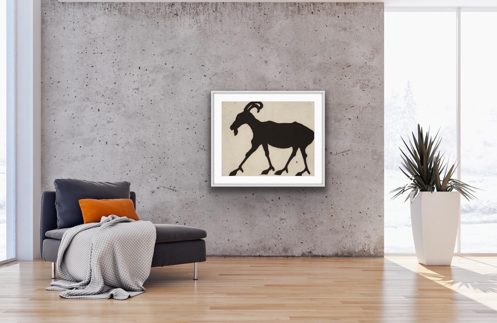 Kate Boxer, Goat, Contemporary Art, Limited Edition Print, Animal Art 8