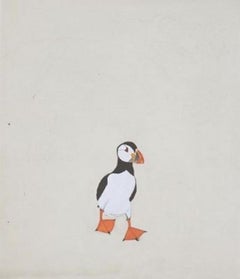 Kate Boxer, Puffin, Contemporary Art, Affordable Art, Limited Edition Print