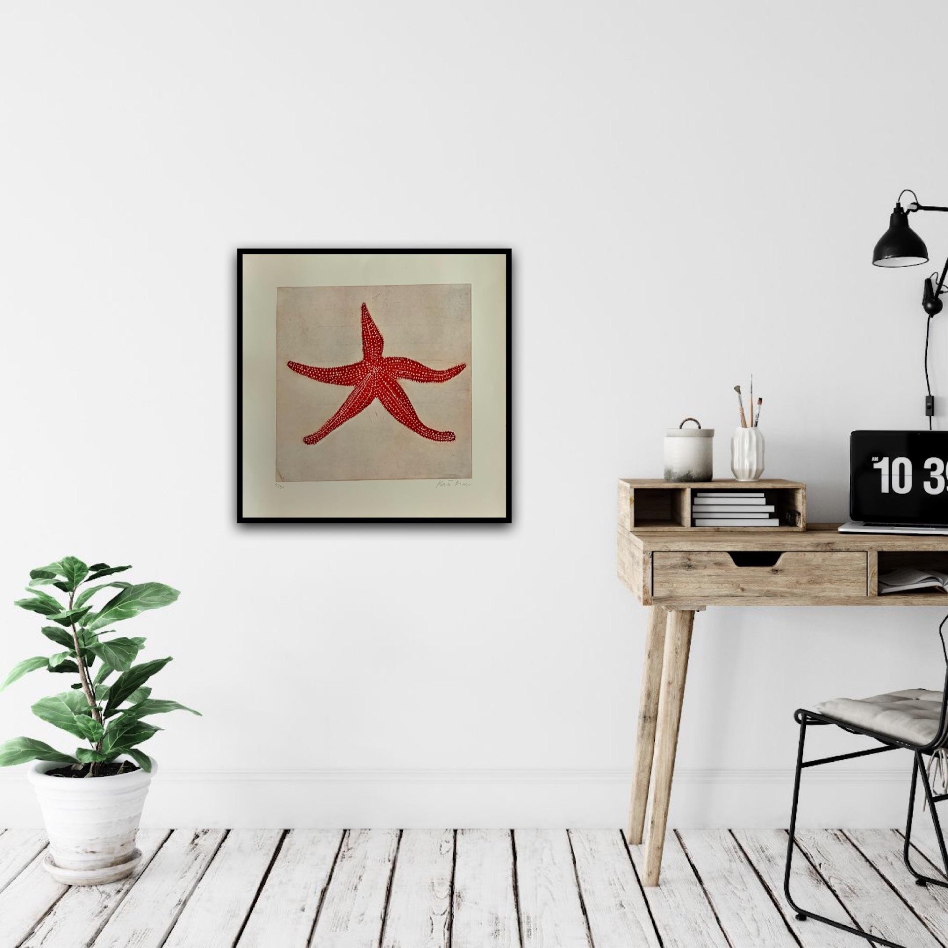 Starfish, Kate Boxer, Limited Edition Sea Animal Print, Affordable Artwork 2