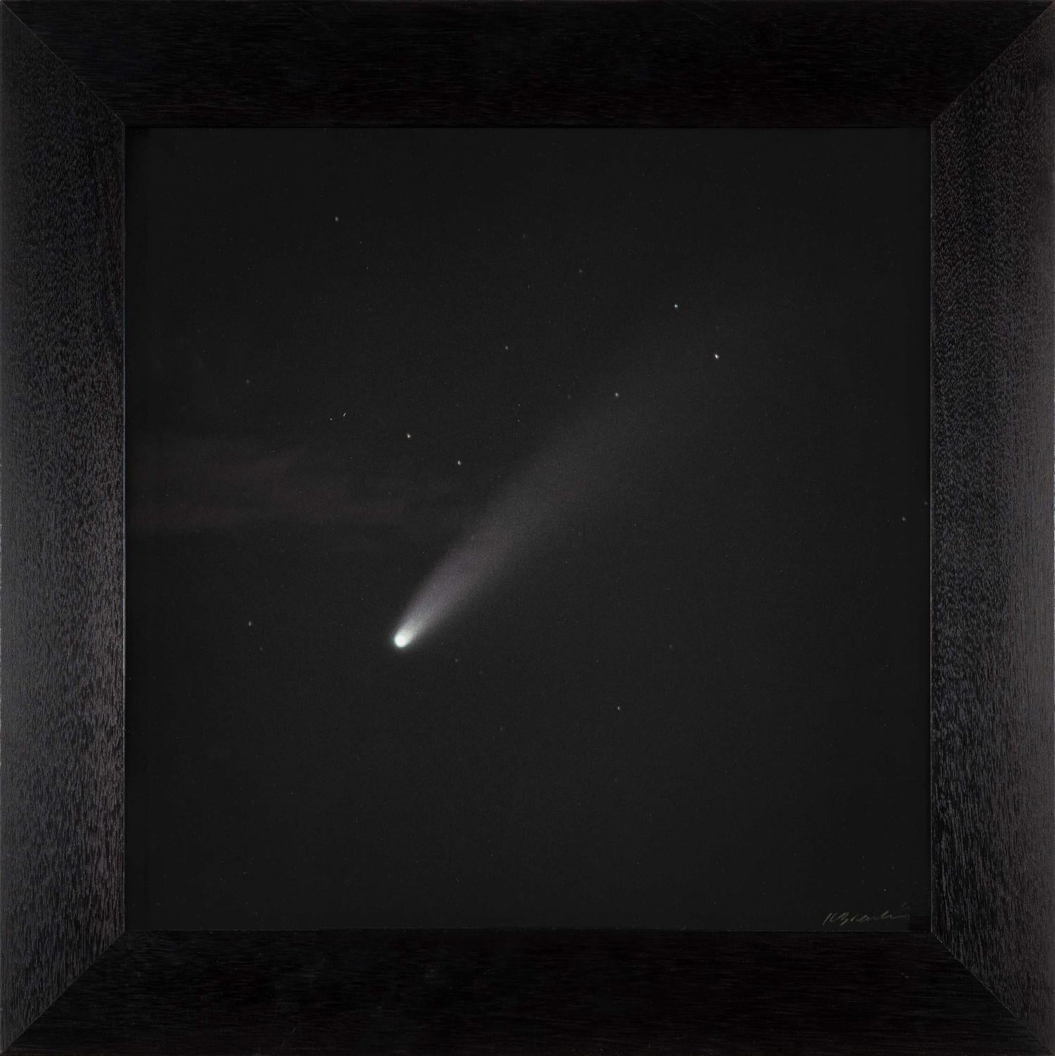 Kate Breakey Black and White Photograph -  Comet Neowise