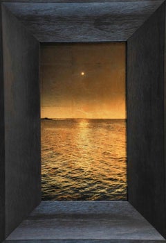 Aquarelle éclairée par la lune, baie d'Arno, Australie du Sud