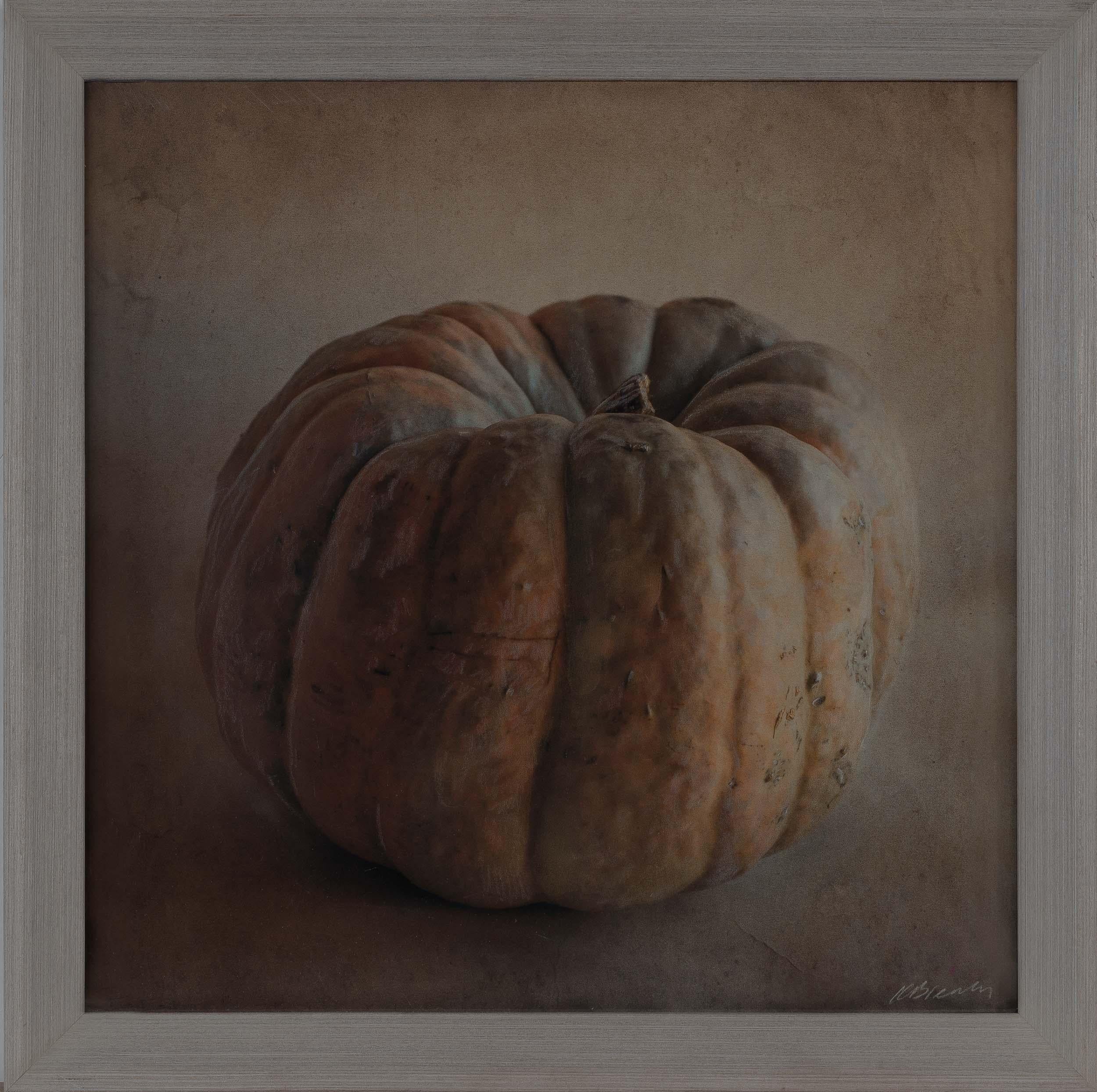 Pumpkin - Mixed Media Art by Kate Breakey