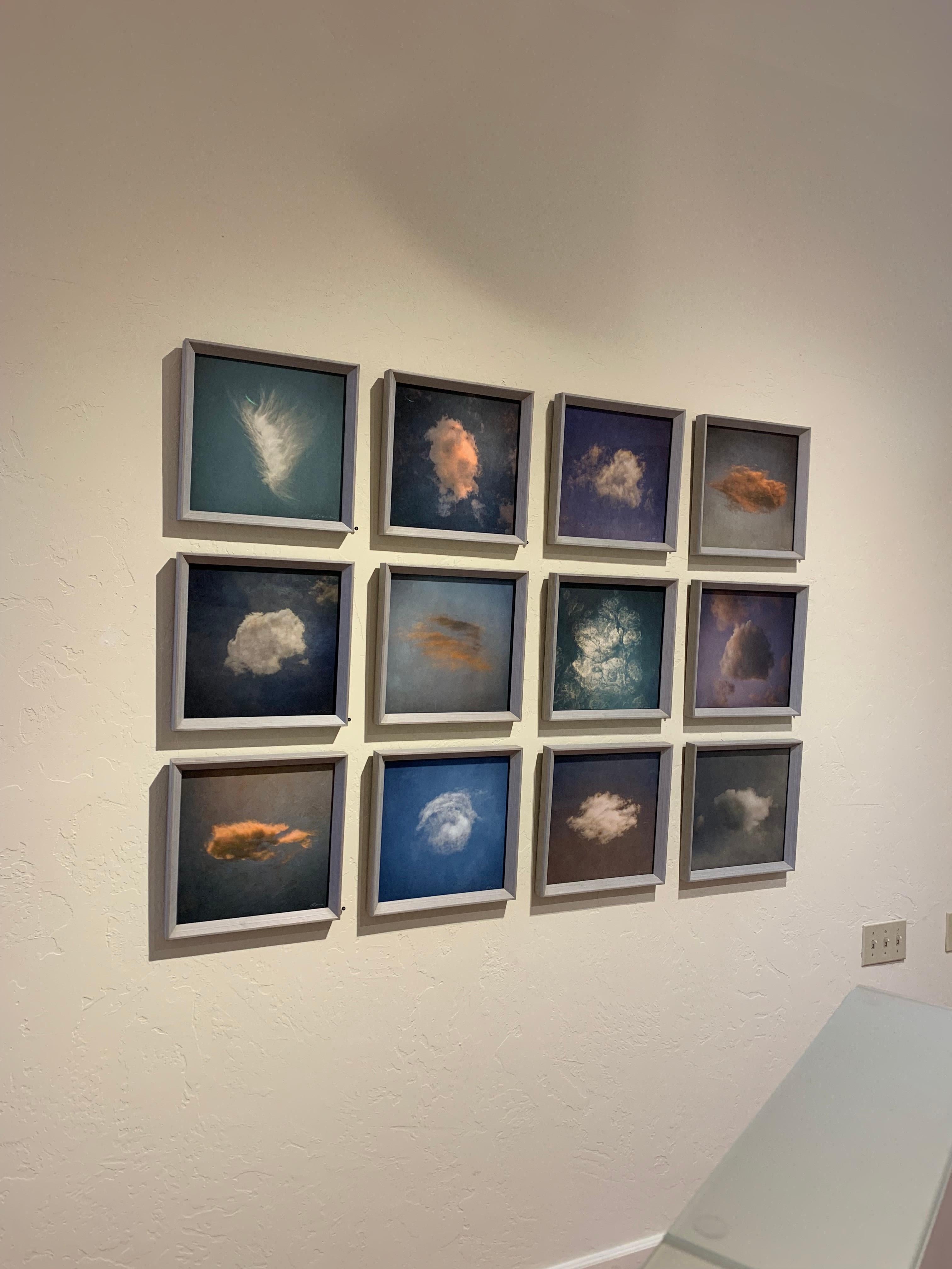 Twelve Clouds, Softly, Slowly (I) - Photograph by Kate Breakey