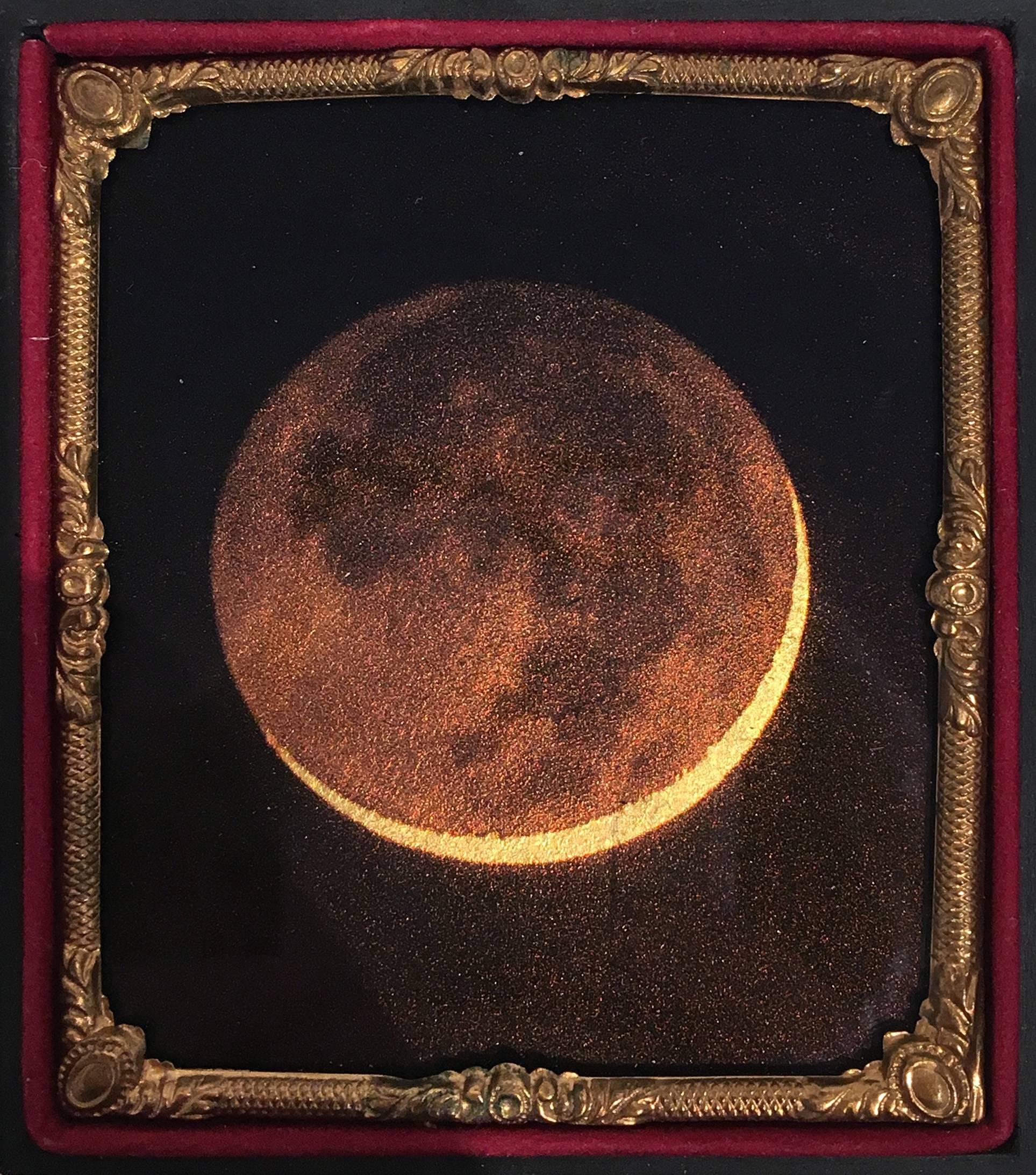 Kate Breakey Color Photograph - Waxing Crescent