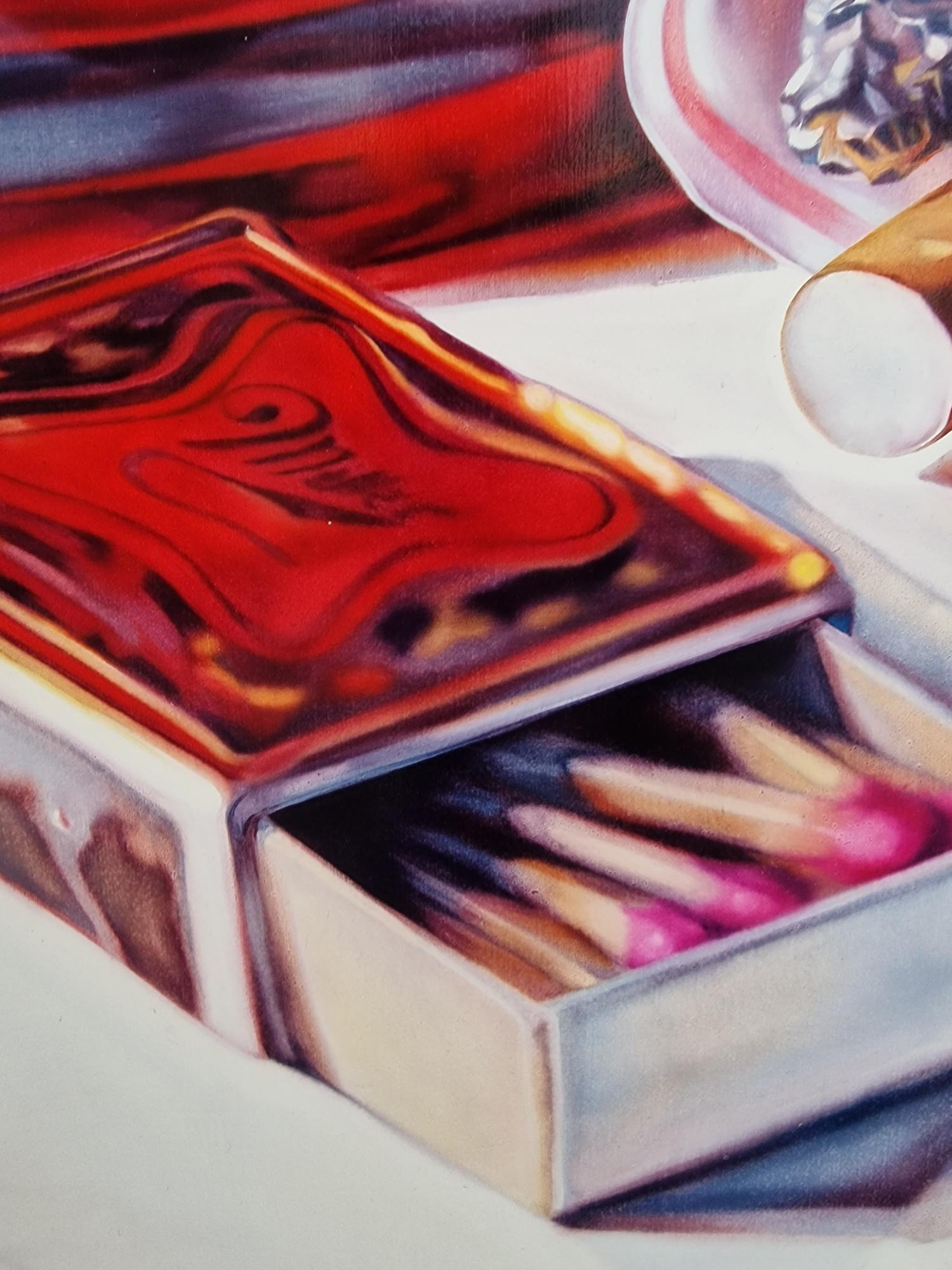 8pm - Still-Life Painting Grigio di Kate Brinkworth