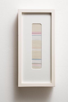 Kate Carr, Thread Drawing 1, abstract multimedia textile sculpture, 2009