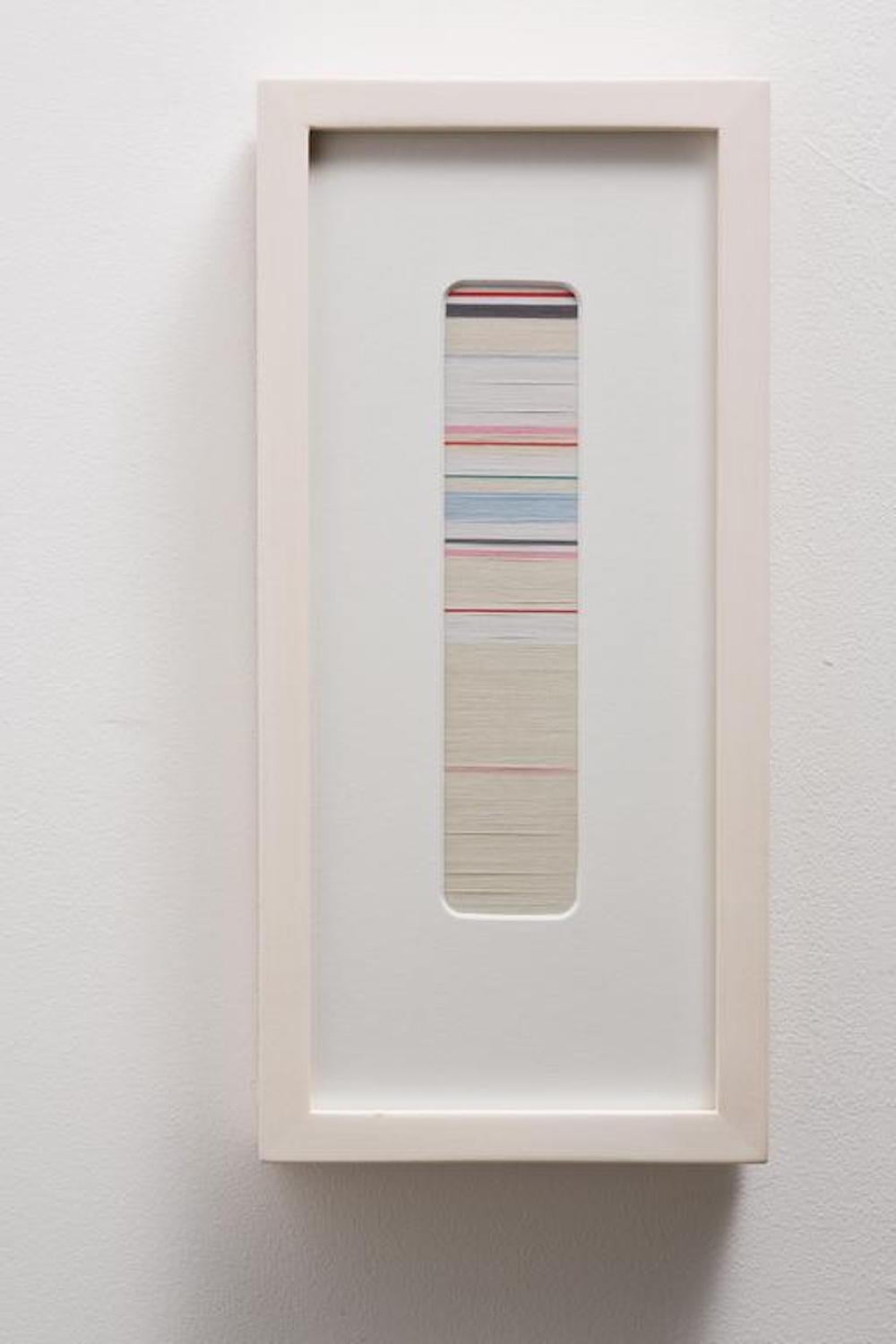 Kate Carr, Thread Drawing 2, abstract multimedia textile sculpture, 2009