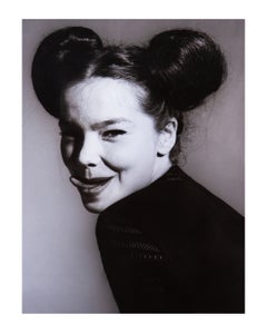 "Bjork Studio" 1990 Photograph 30 x 24 in Limited Edition of 50 by Kate Garner