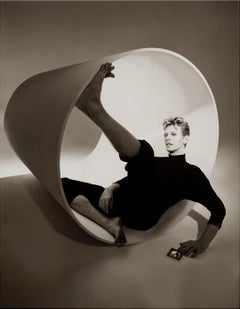 "Bowie Tube. Sepia" Photography 40" × 30" in Edition of 20 by Kate Garner