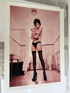 "Kate Moss Blush" Photograph 55 x 40 in Limited Edition of 24 by Kate Garner