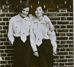 "Kate Moss & Friend 2" Photograph 24 x 20 in Limited Ed. of 100 by Kate Garner
