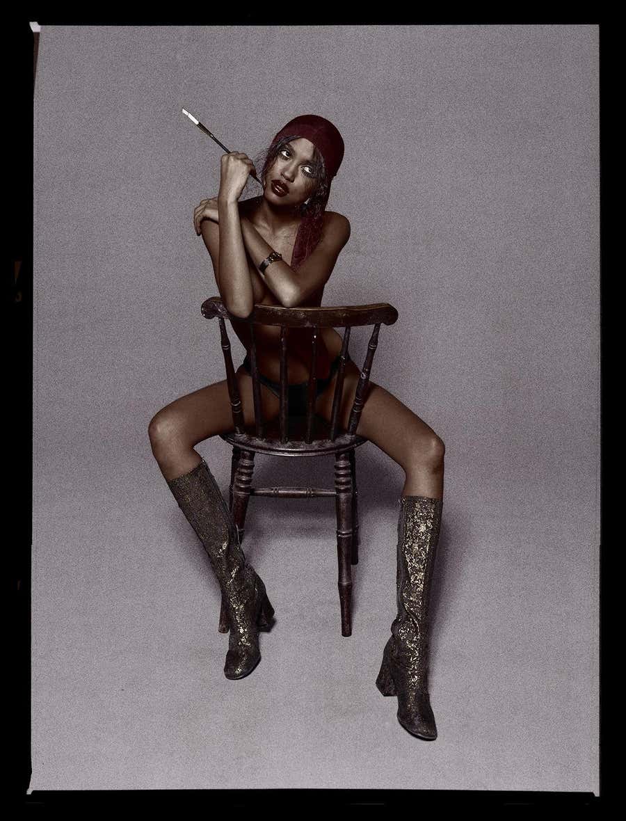"Lisa Ann Chair Solar" Photography 40 x 30 in Ed. of 50 by Kate Garner
