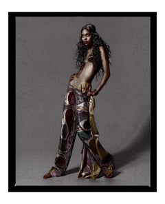 "Lisa Ann Stand Color Solarised" Photography 40 x 30 in Ed. of 50 by Kate Garner