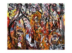 "Killing for Cookies" Abstract Print 28" × 34.5" in Ed. 1/10 by Kate Garner