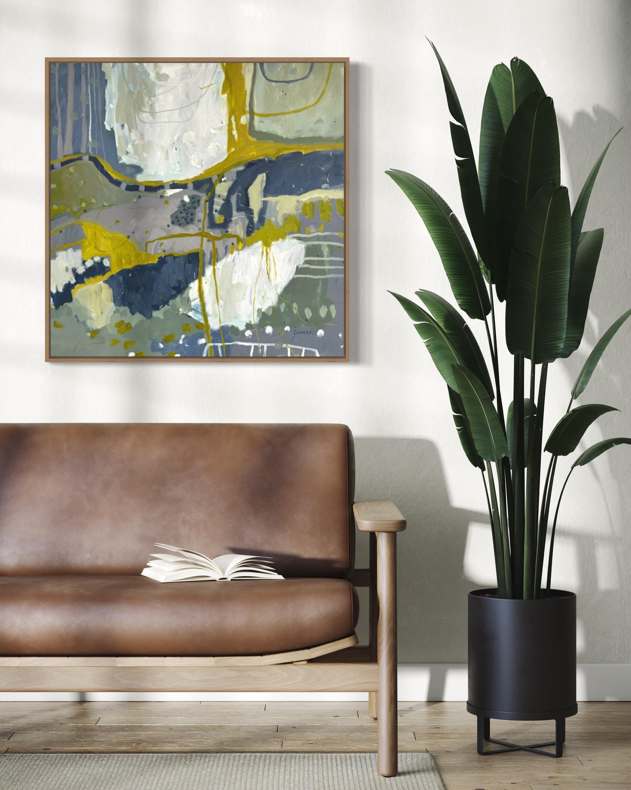 Moonlight Walk - Painting by Kate Gorman