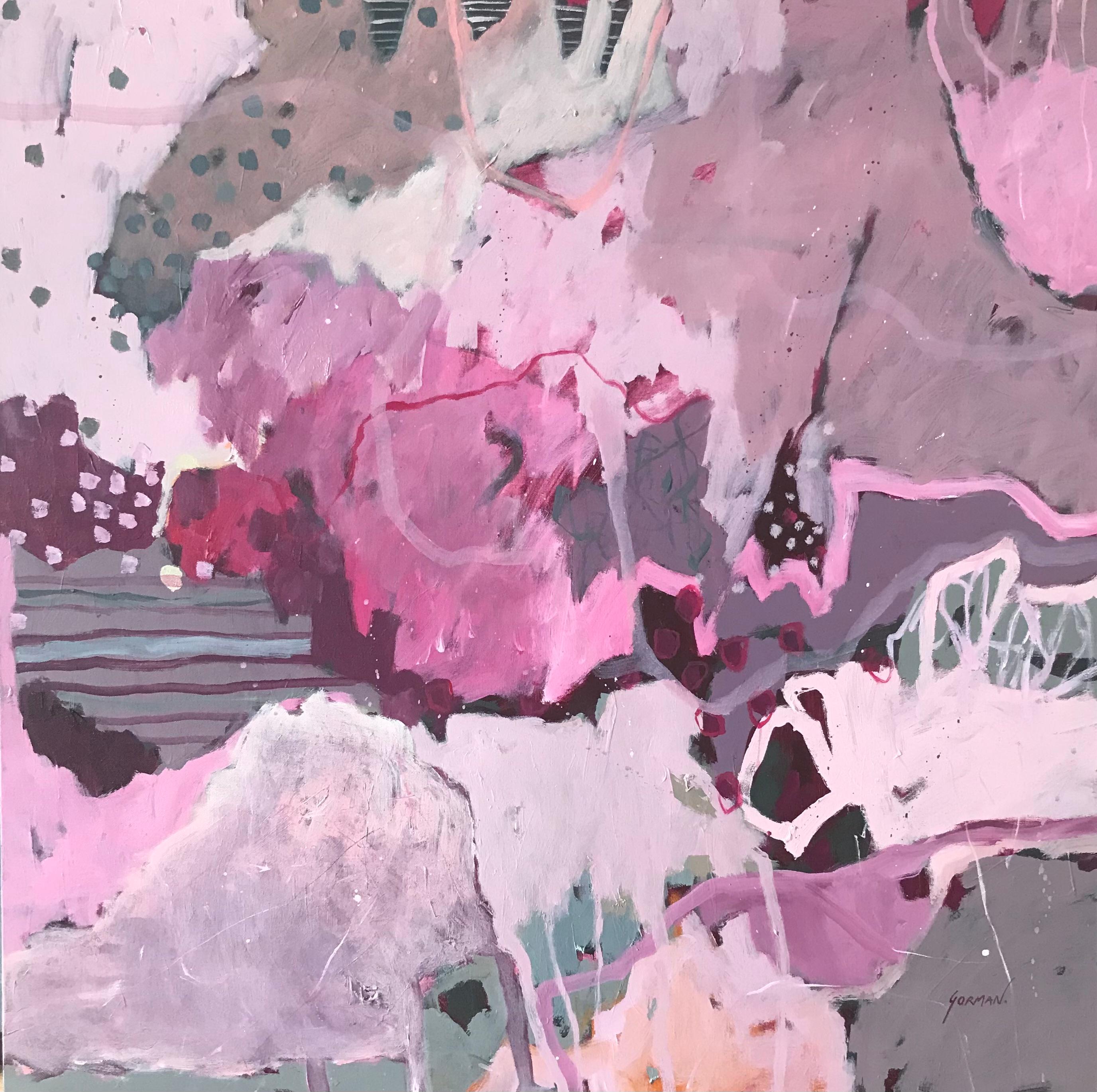 Kate Gorman Abstract Painting - Sea Shells