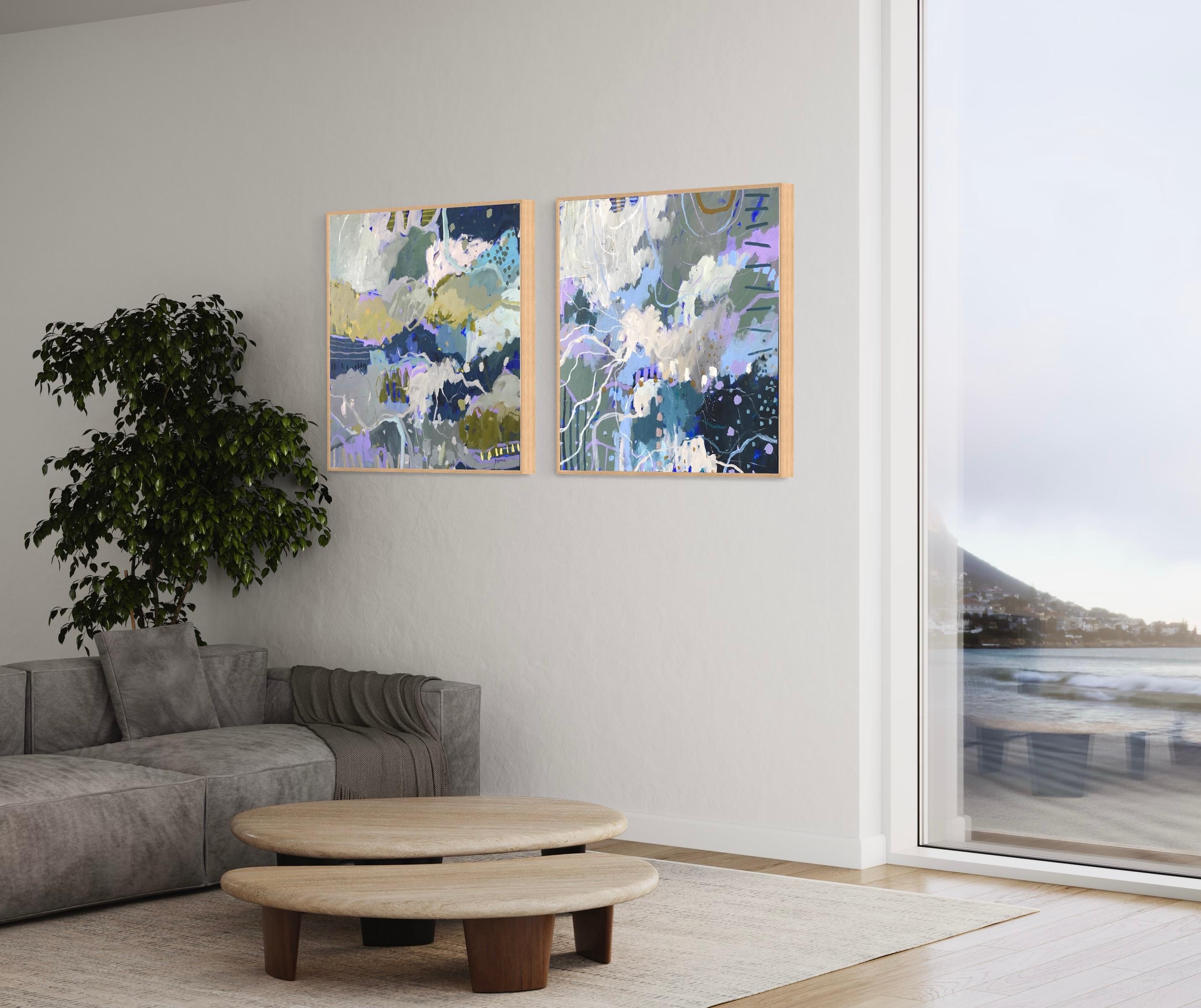 The River Bends – Painting von Kate Gorman
