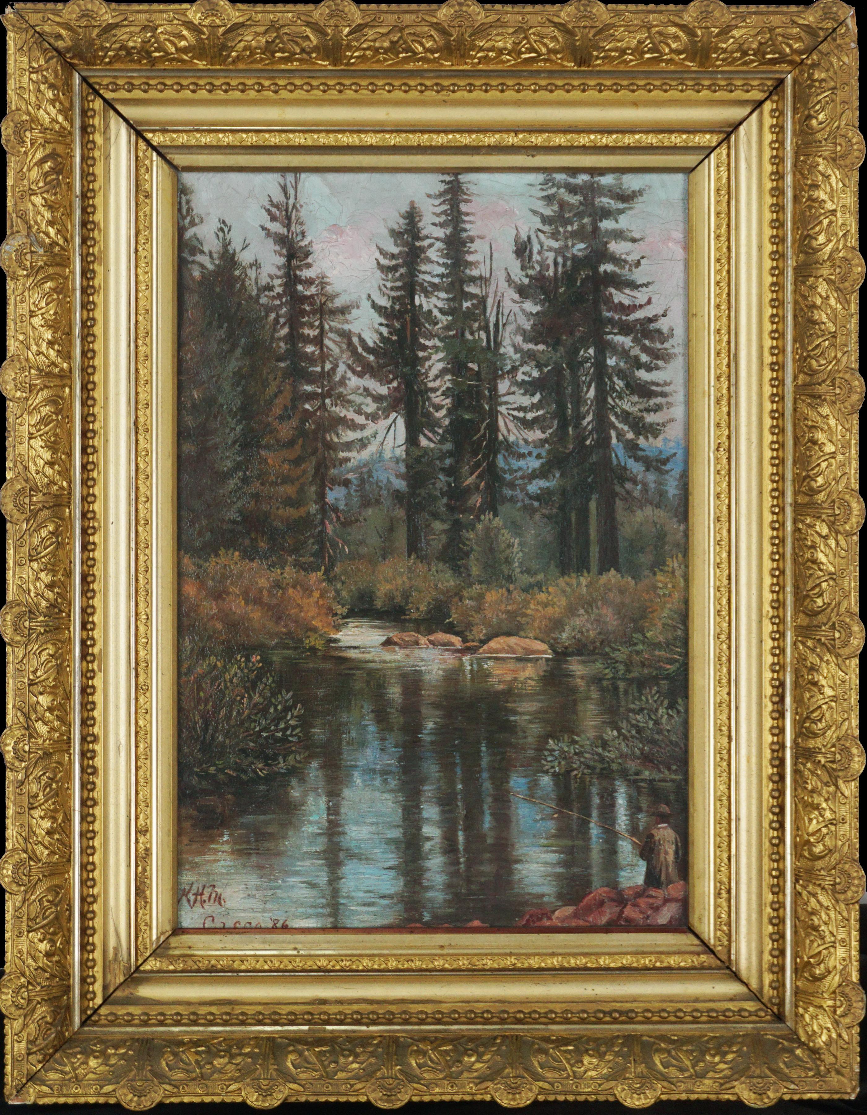 Kate Heath Maher - Late 19th Century Tahoe Landscape -- Fly