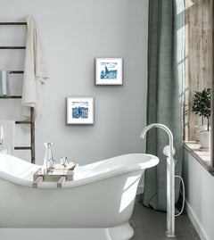 Sailing Diptych, Kate Heiss, Limited Edition Prints, Sailing Artwork, Boat Art