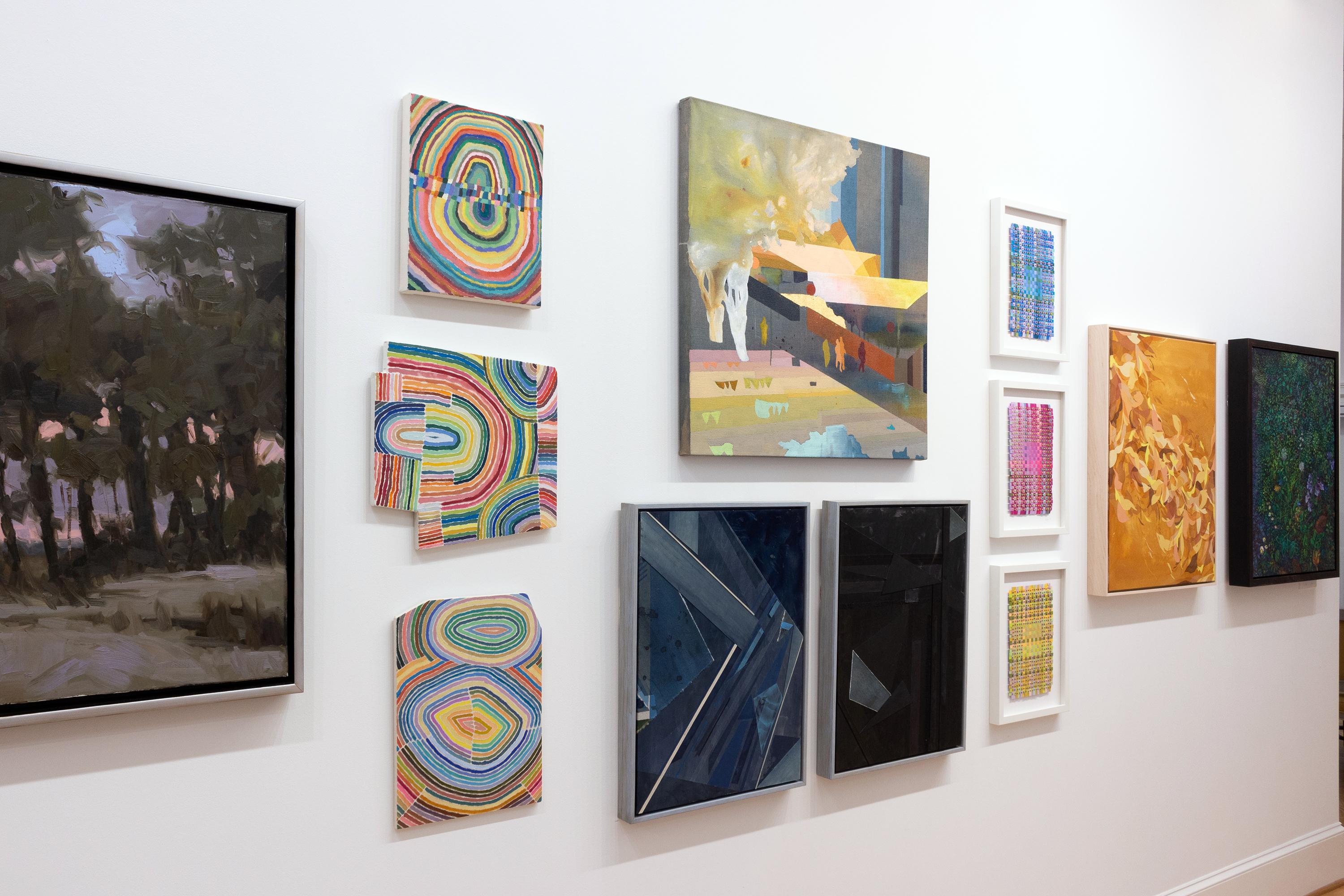Questo quadro è un paesaggio astratto caratterizzato da tonalità elettriche di arancio, blu, giallo, rosa e oro.

Kate Hooray Osmond si ispira alle opere di Hilma af Klint e Damien Hirst.

