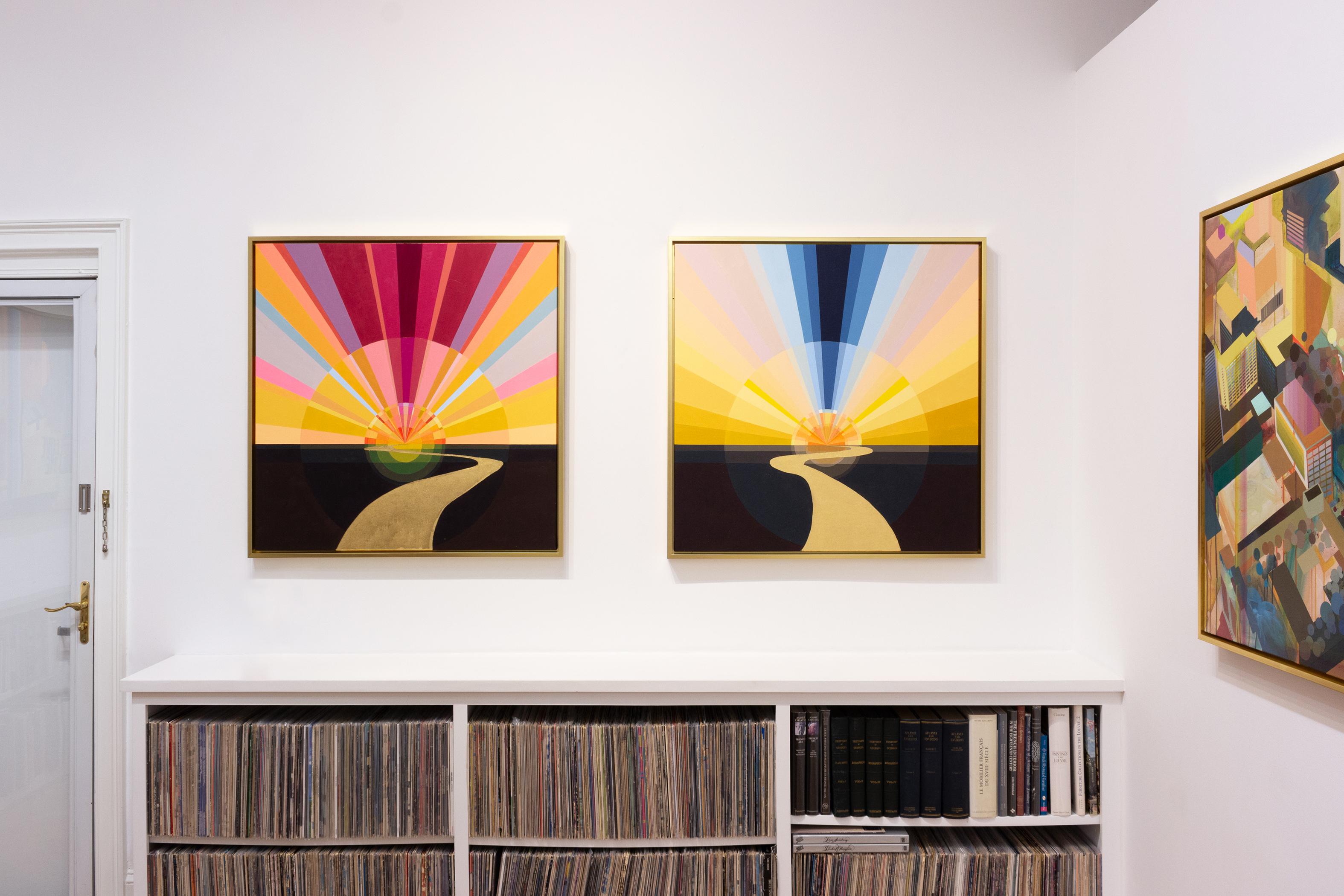 Questo quadro è un paesaggio astratto caratterizzato da tonalità elettriche di arancio, blu, giallo, rosa e oro.

Kate Hooray Osmond si ispira alle opere di Hilma af Klint e Damien Hirst.

