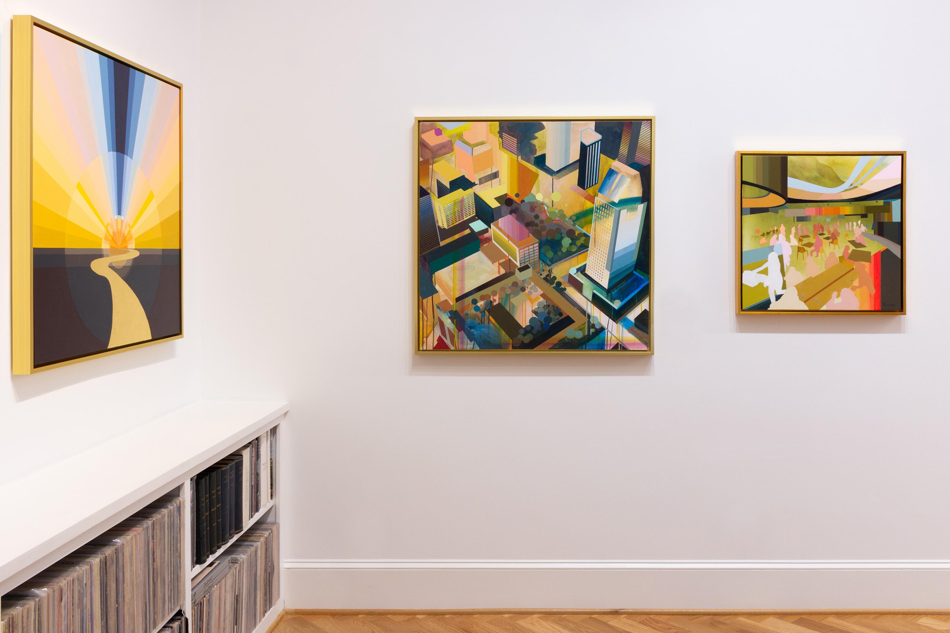 Questo quadro è un paesaggio astratto caratterizzato da tonalità elettriche di arancio, blu, giallo, rosa e oro.

Kate Hooray Osmond si ispira alle opere di Hilma af Klint e Damien Hirst.

