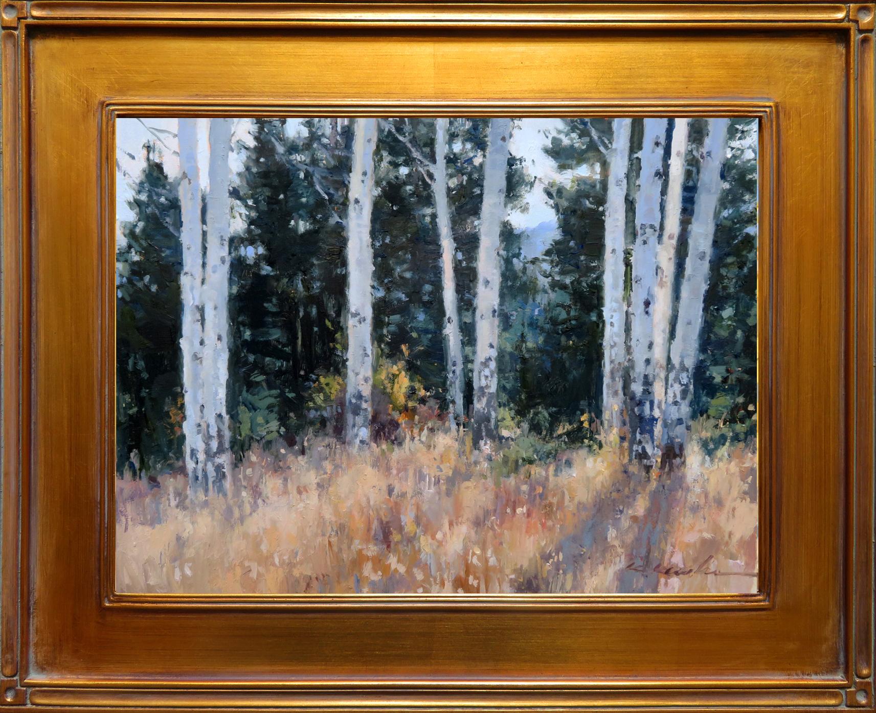 Staccato d'autunno - Painting di Kate Kiesler