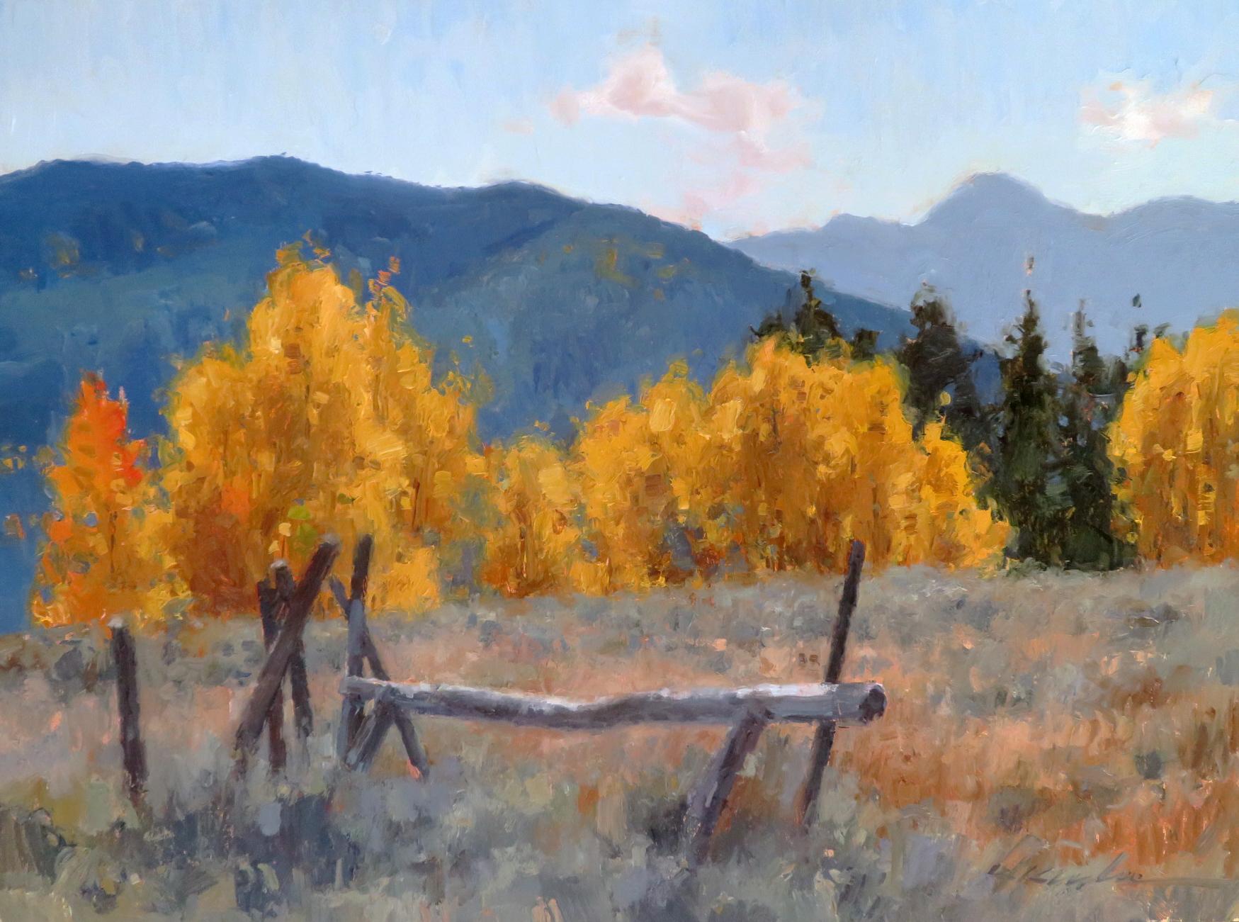 Überreste (Impressionismus), Painting, von Kate Kiesler