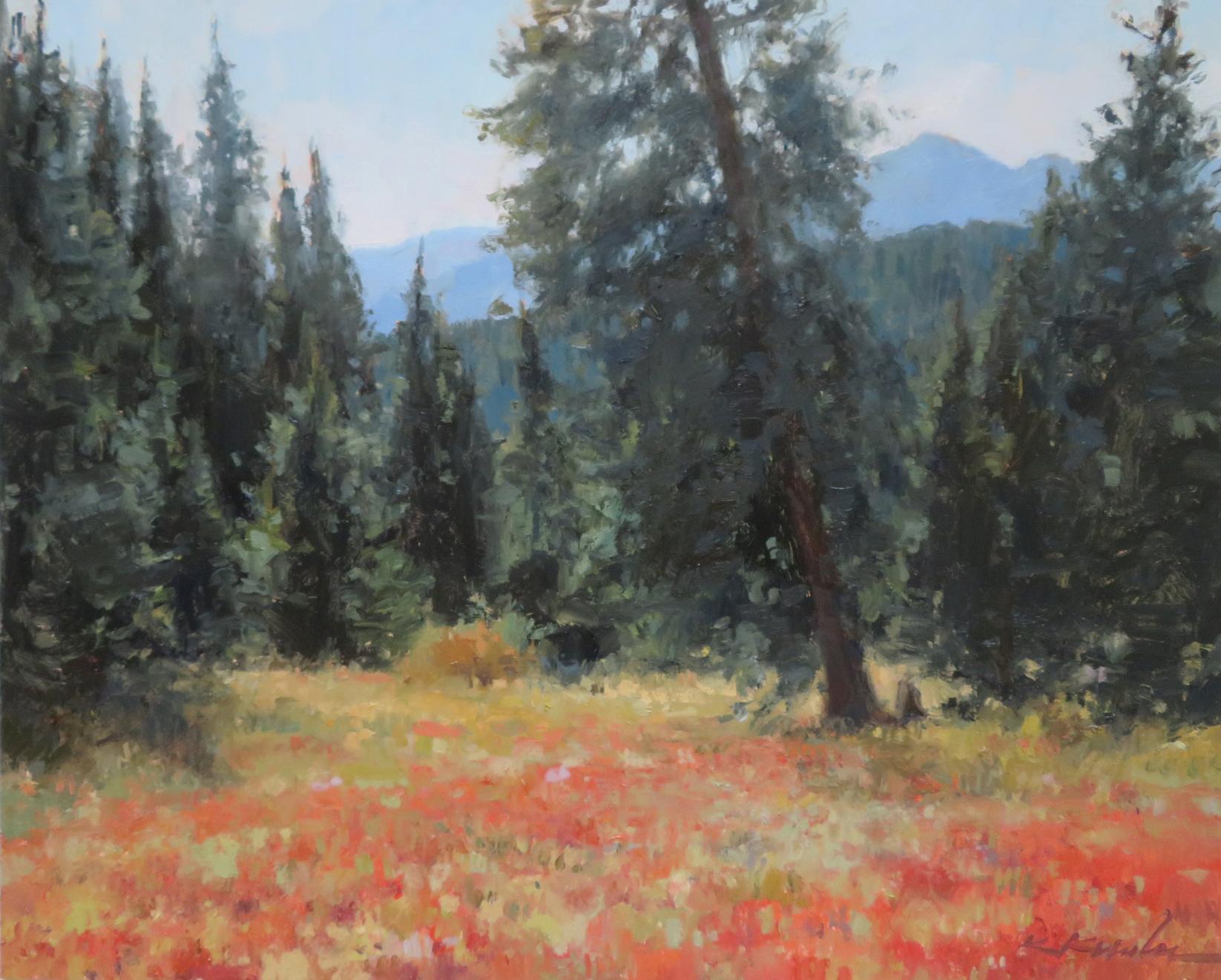 September Gras (Impressionismus), Painting, von Kate Kiesler