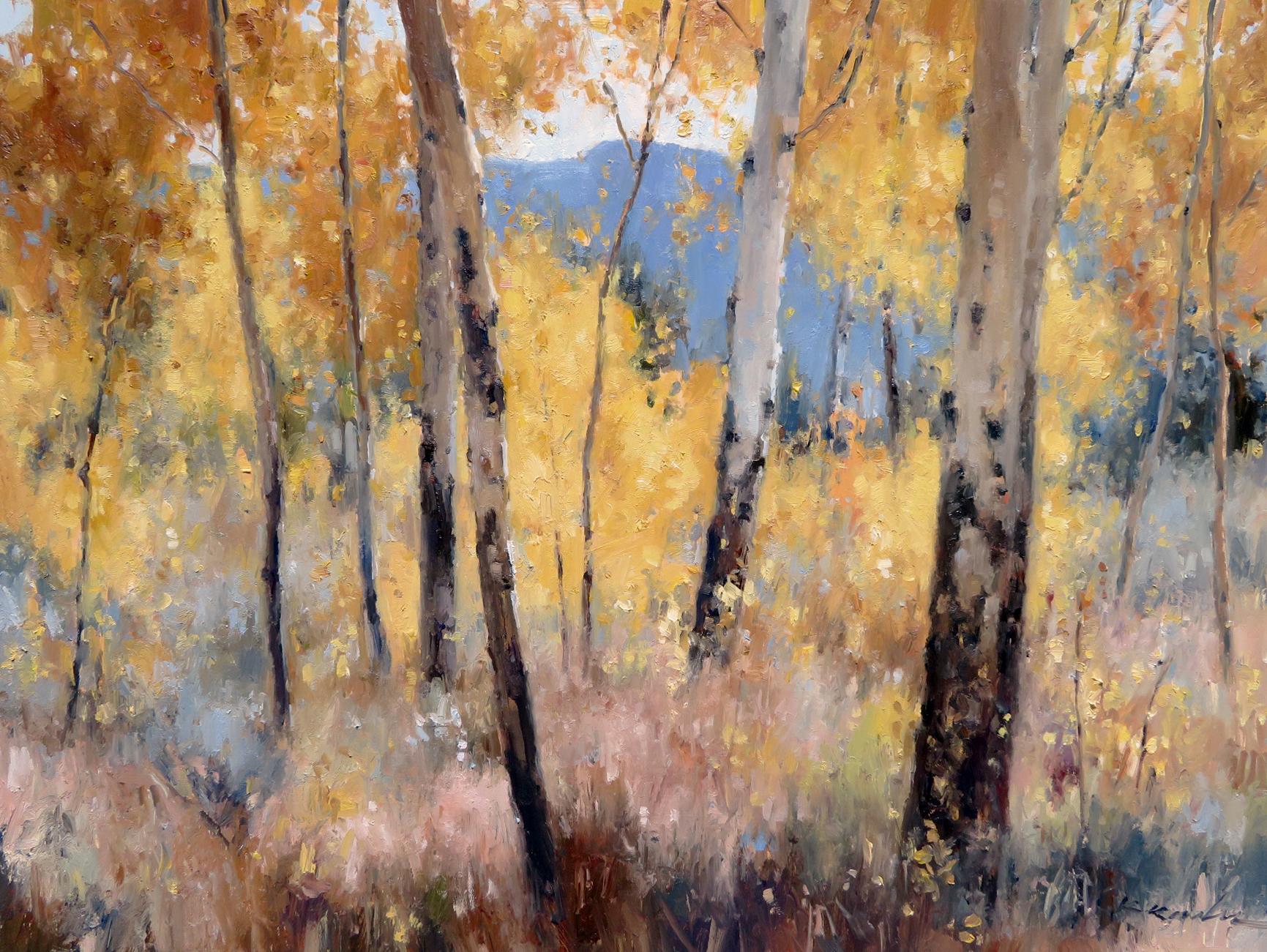 Shining Bright - Impressionist Painting by Kate Kiesler