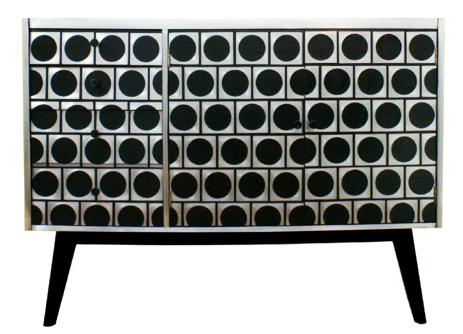 British Kate Noakes 'Bloc-repeat' XL Cabinet. For Sale