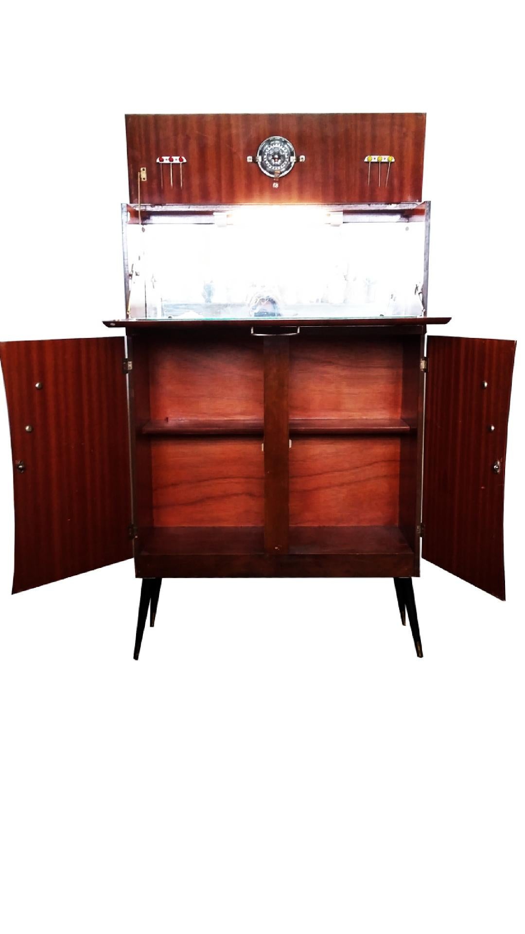 Kate Noakes 'Poppy''  Cocktail Cabinet  in blue In Good Condition For Sale In Newmarket, GB